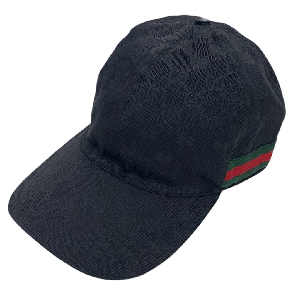 Gucci GG Baseball Cap Black
